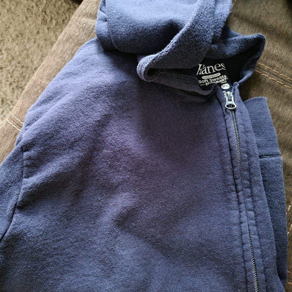 Womens Hanes Soft Sweats Full zip hoodie